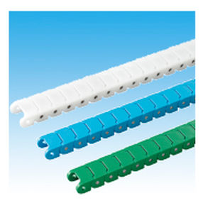 Cadena para transporte de plástico - RSP  - Tsubakimoto Chain - con eslabones monobloque / con rodillos