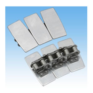 Cadena para transporte de acero inoxidable - TTKU  - Tsubakimoto Chain - de láminas
