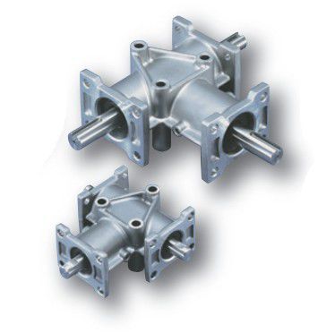 Reductor con engranajes espirocónicos - ARA series - Tsubakimoto Chain - angular / con eje macizo / compacto
