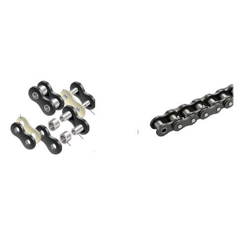 Cadena sin lubricante - RS-LMDX-1 series - Tsubakimoto Chain - de transmisión de potencia / de mando / de acero