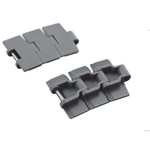 Cadena para transporte de plástico - TTUP series - Tsubakimoto Chain - de láminas / estándar / para la industria de las bebidas