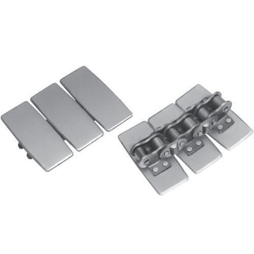 Cadena para transporte de acero inoxidable - TTKU  - Tsubakimoto Chain - de charnela / de láminas / para la industria de las bebidas