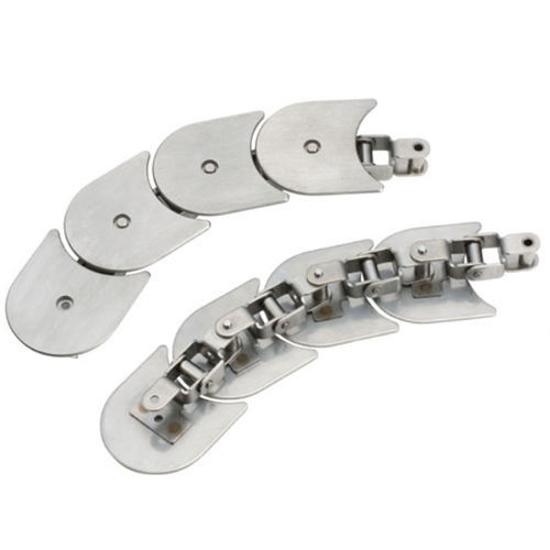 Cadena para transporte de acero inoxidable - TU  - Tsubakimoto Chain - de charnela / de láminas
