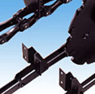 Cadena para transporte de acero inoxidable - AC series - Tsubakimoto Chain - con fijación / para el tratamiento de residuos