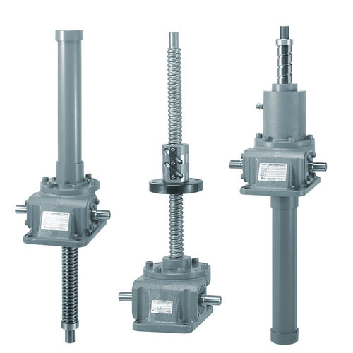Gato de husillo de husillo de rosca trapecial - JWM series - Tsubakimoto Chain - husillo traslante / de tornillo sin fin / de acero inoxidable