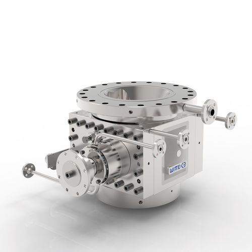 Bomba de engranaje - POLY  - WITTE PUMPS & TECHNOLOGY GmbH - para polímero / para material fundido / con actuador eléctrico