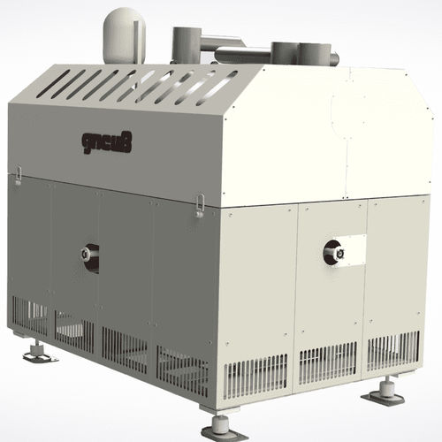 Línea de extrusión compacta - Gneuß Kunststofftechnik GmbH - para peletización / de reciclaje de plásticos / para PET