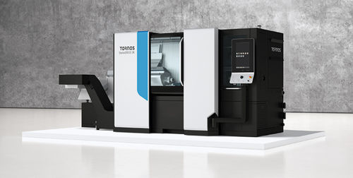 Torno tipo suizo CNC - DECO T - TORNOS - 12 herramientas / para piezas de decoletaje de barra / de alta precisión