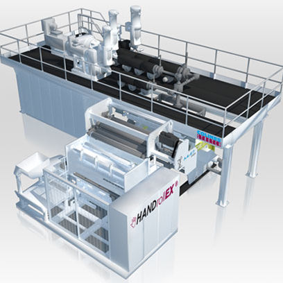 Línea de extrusión multicapas - HANDrollEX® series - COLINES® S.p.A. - de película plana / para termoplásticos / para films estirables