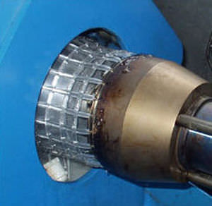 Línea de extrusión de perfiles - 200 - 450 Kg/h - CORELCO - para redes de plástico / para termoplásticos