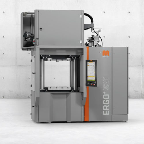 Máquina de inyección vertical - ERGO+ series  - Maplan Maschinen und technische Anlagen, Planungs- und Fertigungsgesellschaft m.b.H. - servohidráulica / para caucho