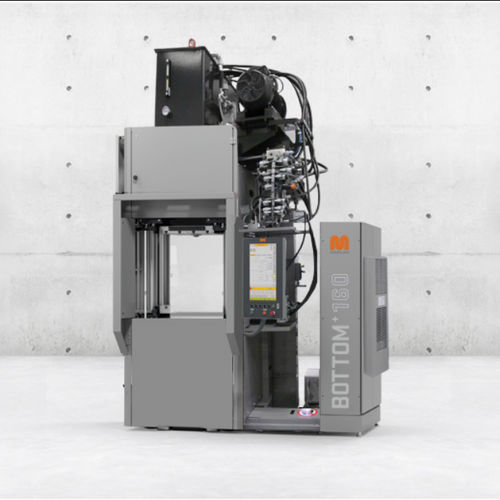 Máquina de inyección vertical - BOTTOM+ - Maplan Maschinen und technische Anlagen, Planungs- und Fertigungsgesellschaft m.b.H. - hidráulica