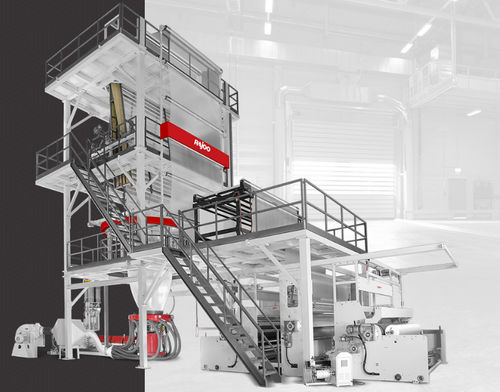 Línea de extrusión monoestrato - Foilex™ - Rajoo Engineers Ltd. - de película soplada / para PP / para films estirables
