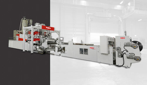 Línea de extrusión multicapas - LAMINArPET®  - Rajoo Engineers Ltd. - de doble tornillo / de alimentos / para termoplásticos