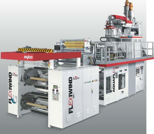 Línea de extrusión 3 capas - Aquaflex® - Rajoo Engineers Ltd. - para aplicaciones médicas / de película soplada / para PP