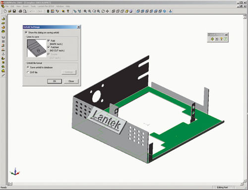 Software de diseño - Lantek Flex3d SOLIDWORKS ® - Lantek Sheet Metal Solutions S.L. - para el trabajo de chapa / 3D / 2D