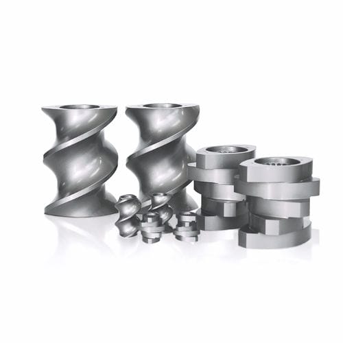 Tornillo de extrusión anticorrosión - JSW The Japan Steel Works, Ltd. - de gran durabilidad / autolimpiante / antiabrasiones