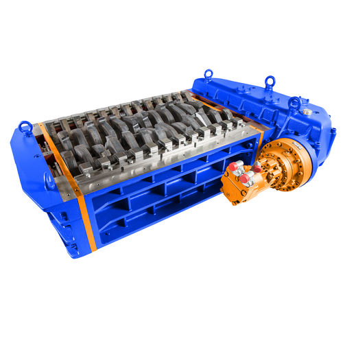 Destrozador primario - K 50 series - SatrindTech S.r.l - de 2 ejes / de metal / para madera