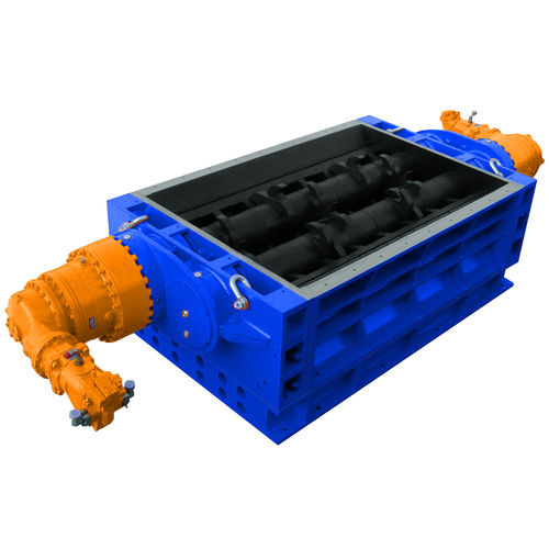 Molino destrozador de residuos primario - T 200 series - SatrindTech S.r.l - para aplicaciones industriales