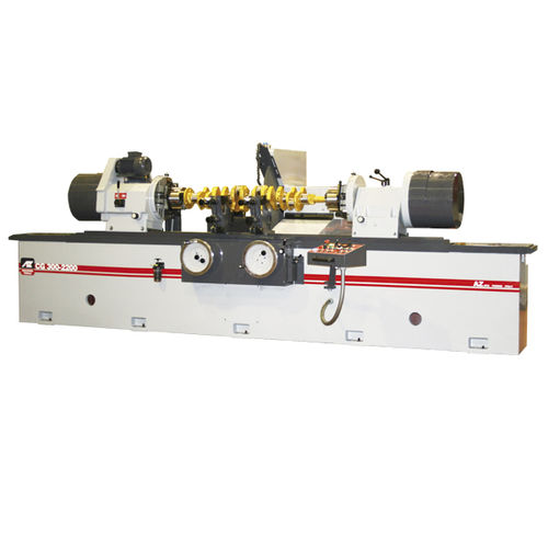 Rectificadora cilíndrica exterior - CG300-2200 - AZ spa - para cigüeñales / controlada por PLC