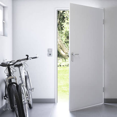 Sistema de puertas abatible - Hörmann - de acero inoxidable / de acero / de seguridad