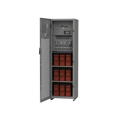Armario eléctrico de suelo - SITEFLEX® E-ACS - ENERSYS - para equipos de telecomunicaciones / industrial / IP20