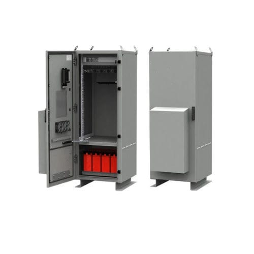 Armario eléctrico de distribución - STREETFLEX® FWAO - ENERSYS - de suelo / robusto / IP55