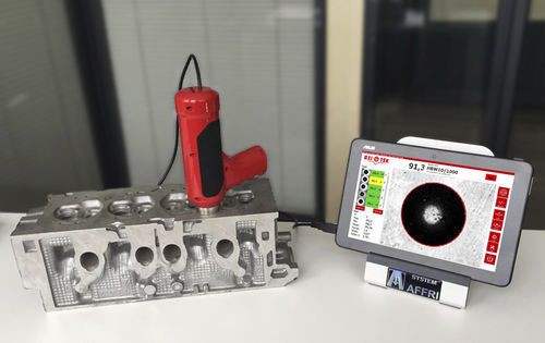 Microscopio electrónico - BK20 - AFFRI TESTING INSTRUMENTS S.r.l. - Brinell / de medidas / con iluminación LED