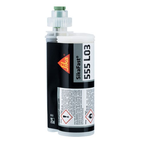 Cola acrílica - Fast®-555 L03 - SIKA INDUSTRY - para metal / para plástico / para vidrio
