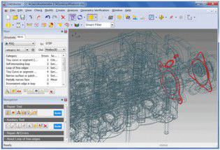 Software de importación de fichero CAD - CADdoctor - Moldex3D, CoreTech System Co., Ltd. - de intercambio de datos