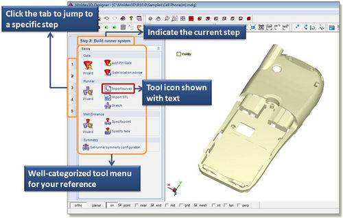 Software de simulación - Designer - Moldex3D, CoreTech System Co., Ltd. - de modelización / de diseño / 3D