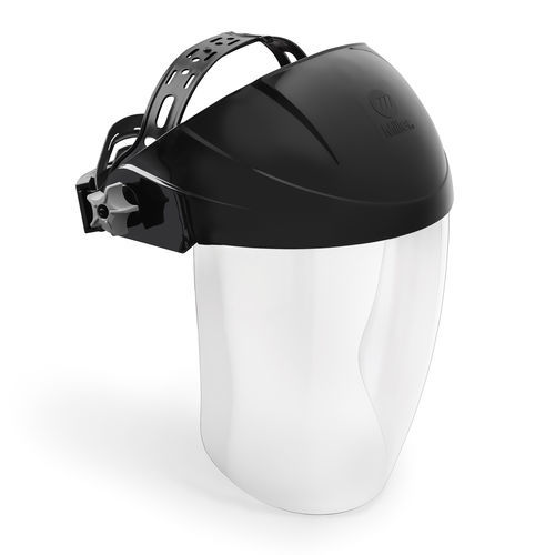 Visera de protección contra los arcos eléctricos - Clear - Miller Electric Mfg. - contra la radiación UV / a prueba de choques / de policarbonato