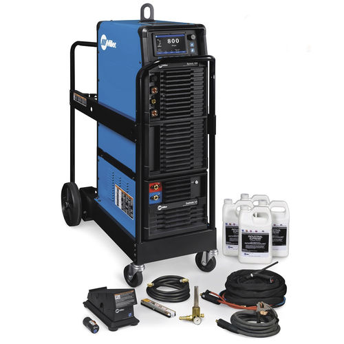 Soldadora TIG - Dynasty® 800 - Miller Electric Mfg. - con electrodos / trifásica / monofásica