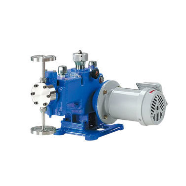 Bomba de membrana - AX-P - IWAKI - para productos químicos / con motor eléctrico / estacionaria