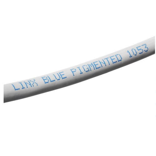 Tinta para plástico - 1053 - LINX PRINTING TECHNOLOGIES LTD - para vidrio / azul / pigmentada