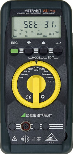 Comprobador para red - METRAHit ASi V3.0 - GOSSEN METRAWATT GmbH - de bus de campo / de detección / para diagnóstico