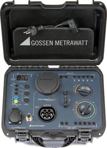Comprobador de cables - PROFITEST E-MOBILITY - GOSSEN METRAWATT GmbH - para vehículo eléctrico