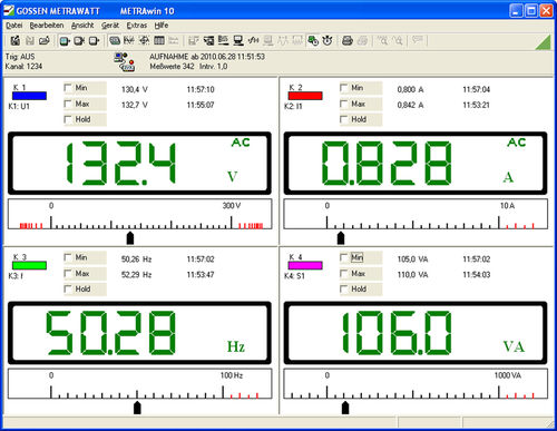 Software de interfaz - METRAWIN 10 - GOSSEN METRAWATT GmbH