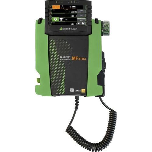 Comprobador de instalación eléctrica - PROFITEST MF XTRA - LEMONGREEN - GOSSEN METRAWATT GmbH - de tensión residual / de aislamiento / de corriente de fuga