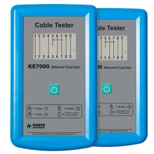 Comprobador de cables - KE7000 SET - GOSSEN METRAWATT GmbH - de continuidad / de red / para la industria