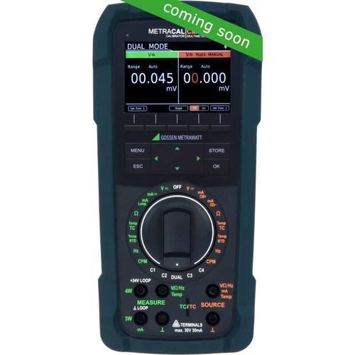 Calibrador de proceso - METRACAL CM XTRA - GOSSEN METRAWATT GmbH - de temperatura / de tensión / multifunción