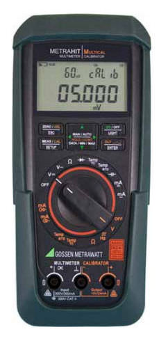 Calibrador multifunción - METRACAL MC   - GOSSEN METRAWATT GmbH - para sensor de temperatura / universal / portátil