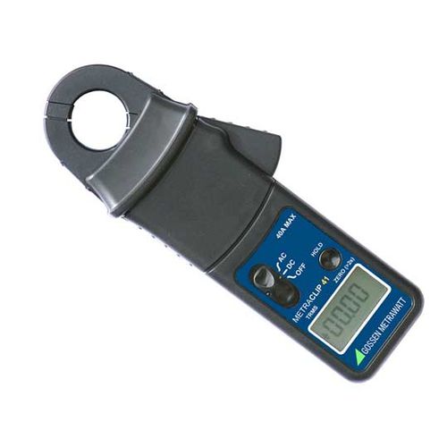 Amperímetro de pinza portátil - METRAclip 41 - GOSSEN METRAWATT GmbH - sin conexión mecánica / de medición