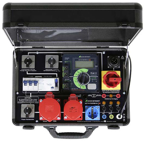 Comprobador de seguridad eléctrica - METRATESTER 5+3P   - GOSSEN METRAWATT GmbH - para aparatos eléctricos / PAT / para equipos de 1 y 3 fases