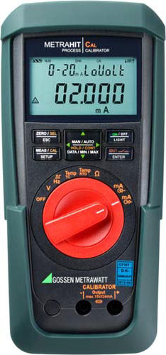 Calibrador multifunción - METRAHIT CAL - GOSSEN METRAWATT GmbH - para sensor de temperatura / reforzado / portátil