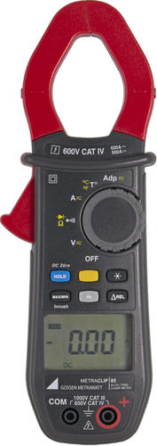Multímetro pinza digital - METRAclip 85 - GOSSEN METRAWATT GmbH - portátil / 1000 V / cat IV