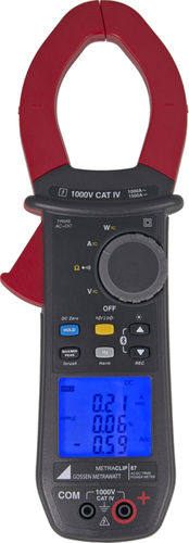 Multímetro pinza digital - METRAclip 87 - GOSSEN METRAWATT GmbH - portátil / 1000 V / 1000 A