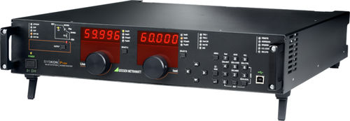 Alimentación eléctrica en bastidor - SYSKON P500 - P4500 Series - GOSSEN METRAWATT GmbH - de mesa / 2U / 4U