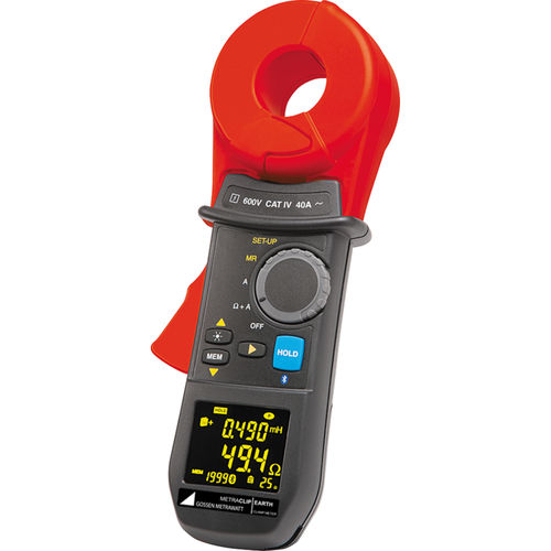 Multímetro pinza digital - METRAclip EARTH - GOSSEN METRAWATT GmbH - portátil / 600 V / cat III