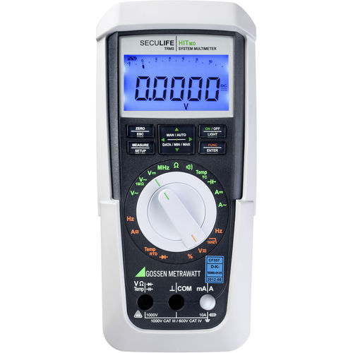 Multímetro digital - SECULIFE HIT MD - GOSSEN METRAWATT GmbH - con display de barras / portátil / 600 V